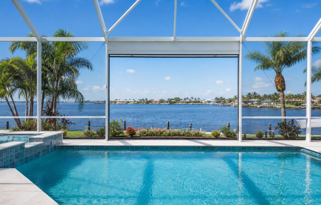 Pool cage screen replacement